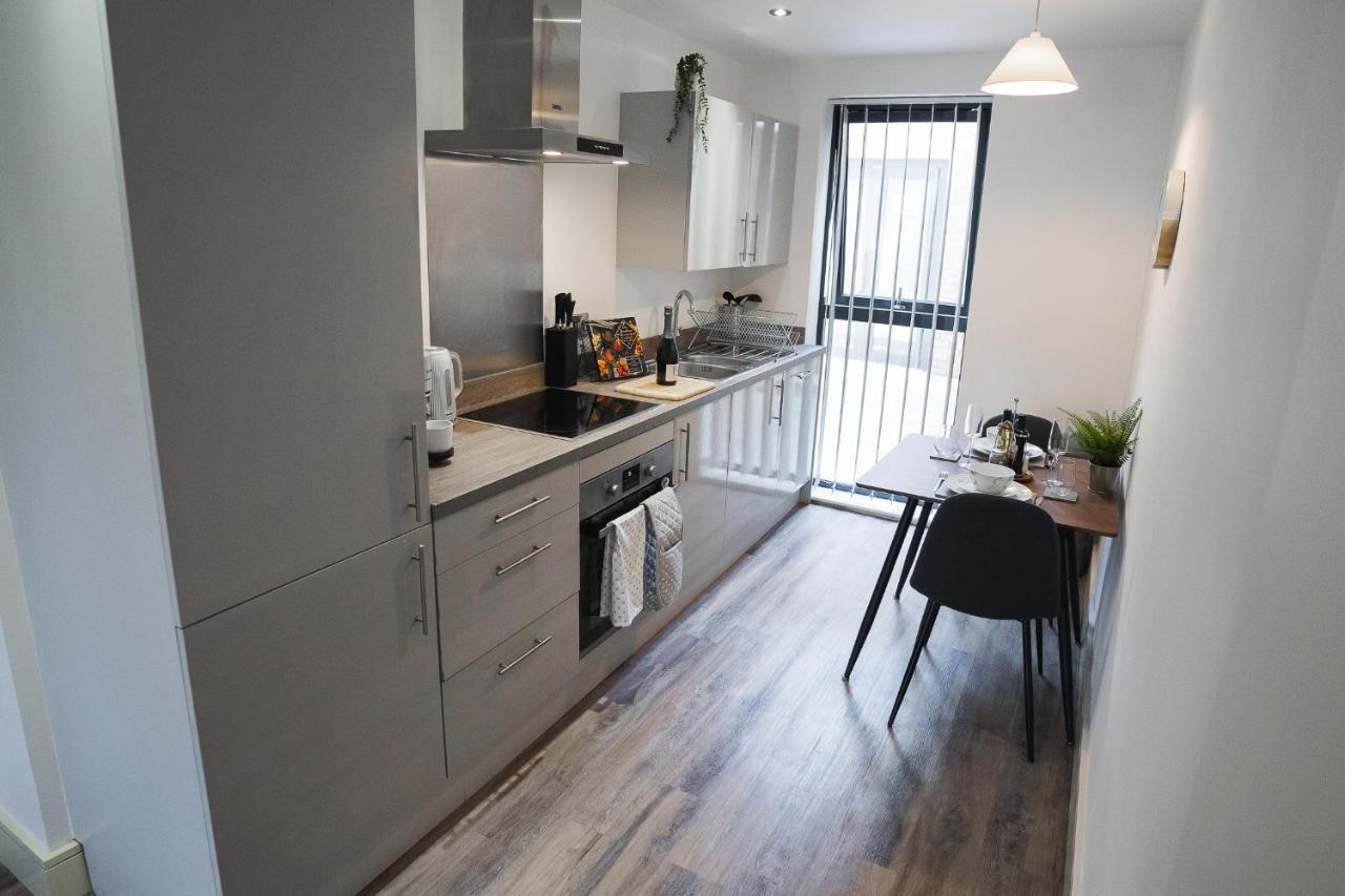Modern 1-Bed Apartment - City Centre - Free Wi-Fi - New - Manchester Eksteriør billede