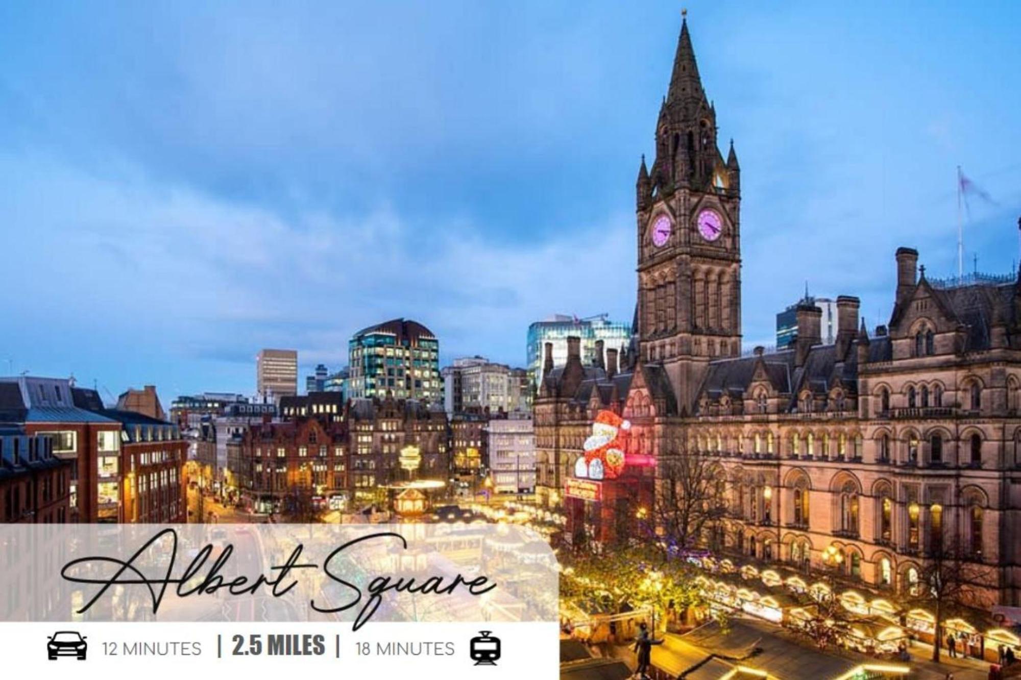 Modern 1-Bed Apartment - City Centre - Free Wi-Fi - New - Manchester Eksteriør billede